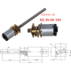 Motor redutor N20 M4 x 55 3V 35 RPM, rosca grossa e longa, mini motor roscado - Thumb - 1