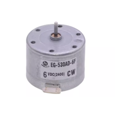 Motor de Engrenagem DC EG-530AD-6F 6VDC (2400) CW