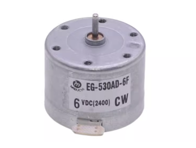 Motor de Engrenagem DC EG-530AD-6F 6VDC (2400) CW - Imagem 1
