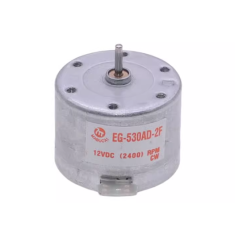 Motor de engrenagem DC EG-530AD-2F 12VDC (2400) CW