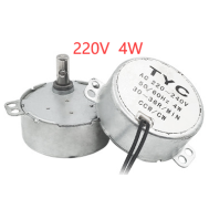 Motor s&iacute;ncrono de &iacute;m&atilde; permanente 49KTYZ AC 220V 4W 30 RPM Gear Motor 2 JH