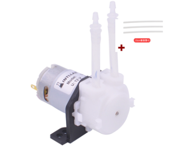 Bomba Tipo L INTLLAB 12V com 3 tubos de silicone de reposi&ccedil;&atilde;o - Imagem 1
