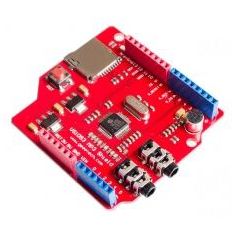 M&oacute;dulo VS1053 MP3 com grava&ccedil;&atilde;o embarcada, placa de desenvolvimento compat&iacute;vel com Arduino