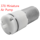 Bomba de ar miniatura 370 24V silenciosa, diafragma el&eacute;trica de refor&ccedil;o compacta - Thumb - 1