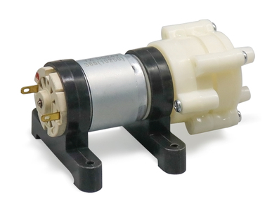 Micro bomba de diafragma 385 24 V DC autoescorvante para &aacute;gua com suporte em gel de s&iacute;lica 1,7&plusmn;0,1 L/min - Imagem 1