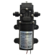 Bomba miniatura 12V 70W 4 L/min tipo refluxo, nervuras em ambos os lados, sa&iacute;da &agrave; direita - Thumb - 1