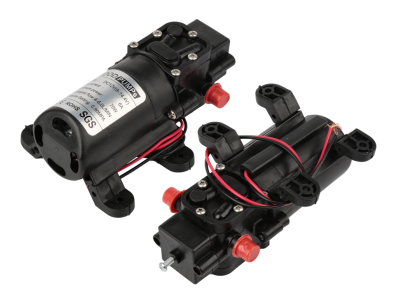 Bomba miniatura tipo refluxo 12V 70W 4 L/min tubo reto - Imagem 1