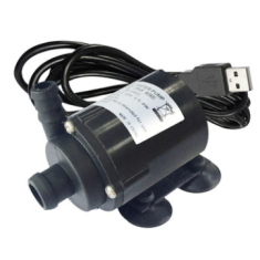 Bomba de &aacute;gua miniatura JT-160A 5V 150 L/h Brushless DC com USB