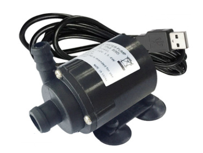 Bomba de &aacute;gua miniatura JT-160A 5V 150 L/h Brushless DC com USB - Imagem 1