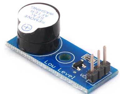 M&oacute;dulo driver de buzzer/alarme ativo 5V baixo consumo azul - Imagem 4