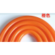 Tubo/mangueira de silicone flex&iacute;vel laranja 1 m, grau aliment&iacute;cio - Thumb - 1