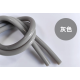 Tubo de silicone cinza 1 m, mangueira flex&iacute;vel de borracha com conector grau aliment&iacute;cio - Thumb - 1