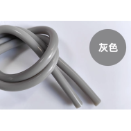 Tubo de silicone cinza 1 m, mangueira flex&iacute;vel de borracha com conector grau aliment&iacute;cio