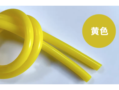 Tubo de Silicone Flex&iacute;vel Amarelo 1 m Grau Aliment&iacute;cio - Imagem 1