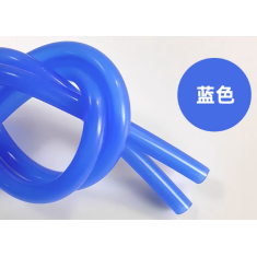 Mangueira de silicone flex&iacute;vel 1 metro azul grau aliment&iacute;cio