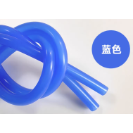 Mangueira de silicone flex&iacute;vel 1 metro azul grau aliment&iacute;cio