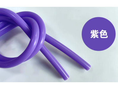 Mangueira de silicone flex&iacute;vel roxa 1 m grau aliment&iacute;cio - Imagem 1