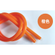 Tubo de silicone laranja 1 metro, mangueira flex&iacute;vel de borracha em grau aliment&iacute;cio - Thumb - 1