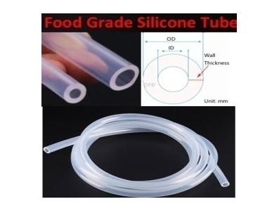 Mangueira de silicone transparente flex&iacute;vel 10 metros grau aliment&iacute;cio - Imagem 1