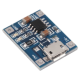 Placa de carregador de bateria LiPo TP4056/TC4056 1A com conector Micro USB - Thumb - 5