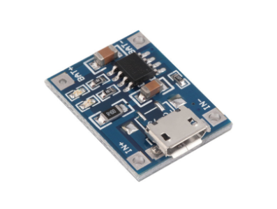 Placa de carregador de bateria LiPo TP4056/TC4056 1A com conector Micro USB - Imagem 5
