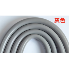 1Meter Gray Silicone Tube Flexible Rubber Hose Drink Water Pipe Food Grade Connector