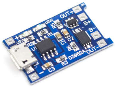 Placa de carregamento TP4056 1A para bateria 18650 LiPo 3,7 a 4,2 V Micro USB com prote&ccedil;&atilde;o de corrente - Imagem 7