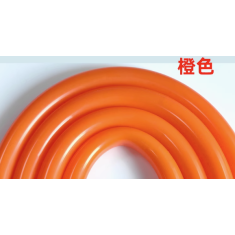 1Meter Orange Silicone Tube Flexible Rubber Hose Drink Water Pipe Food Grade Connector