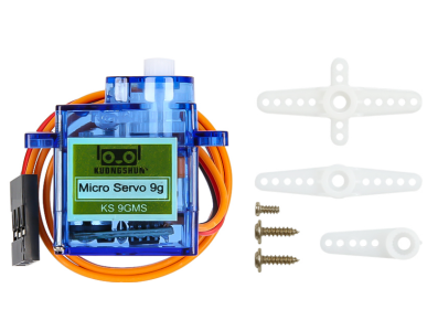 Servo KUONGSHUN SG90 9 g 180&deg; com bra&ccedil;o radial de 5 furos - Imagem 5