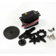 Servomotor Spring RC SM-S4315R Rota&ccedil;&atilde;o Cont&iacute;nua 360 graus Engrenagem Met&aacute;lica 15KG - Thumb - 1