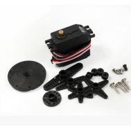 Servomotor Spring RC SM-S4315R Rota&ccedil;&atilde;o Cont&iacute;nua 360 graus Engrenagem Met&aacute;lica 15KG