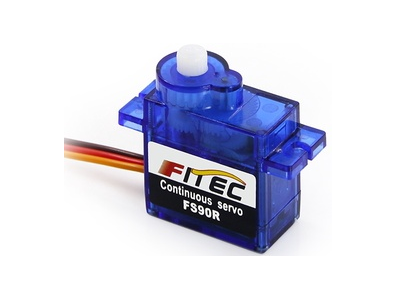 Servomotor cont&iacute;nuo FEETECH FS90R 360&deg; 6V micro 9g bidirecional - Imagem 1