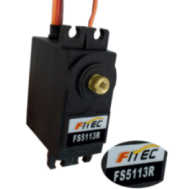 Servomotor anal&oacute;gico FEETECH FS5113R 6V rota&ccedil;&atilde;o cont&iacute;nua 360&deg;