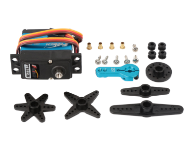 Servo digital FEETECH FT5325M 7,4 V 180&deg; com engrenagem met&aacute;lica, &agrave; prova d'&aacute;gua e alta velocidade - Imagem 1