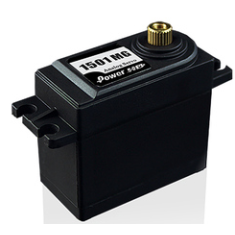 Servomotor POWER HD-1501MG com engrenagens totalmente met&aacute;licas e alto torque