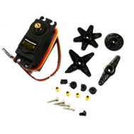 Servomotor MG946R qualidade padr&atilde;o, &acirc;ngulos 0&deg;, 90&deg; e 180&deg;