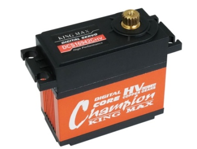 MOQ 50 Servomotor digital KINGMAX DCS16942CHV &agrave; prova d'&aacute;gua, de alta press&atilde;o e pot&ecirc;ncia elevada - Imagem 1