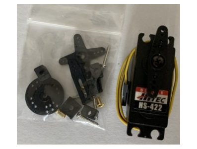 HITEC HS-422 Servomotor anal&oacute;gico padr&atilde;o - Imagem 1
