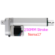 Atuador linear (haste el&eacute;trica) NEMA17 curso 250 mm, velocidade 45 mm/s, for&ccedil;a 100 N, DC 6 a 24 V - Thumb - 1