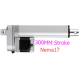 Atuador linear el&eacute;trico (push rod) com motor de passo NEMA17, curso 300 mm, velocidade 35 mm/s, for&ccedil;a 150 N, DC 6&ndash;24 V - Thumb - 1