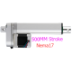 Atuador linear (haste el&eacute;trica) 500 mm 30 mm/s 200 N DC 6-24 V com motor de passo NEMA17 - Thumb - 1