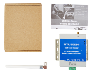 RTU5034 M&oacute;dulo GSM 2G com rel&eacute; e controle por chamada, placa/shield para acionamento remoto - Imagem 1