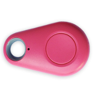 Rastreador GPS Mini Inteligente Bluetooth Anti-Perda &Agrave; Prova d'&Aacute;gua Vermelho