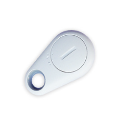 Rastreador GPS mini inteligente Bluetooth anti-perda &agrave; prova d'&aacute;gua branco