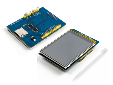 M&oacute;dulo de Tela TFT Touch 2,8'' ILI9341 320x240 Full Color, suporte a placas R3 - Imagem 7