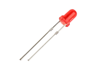 LED difuso vermelho 3 mm com pinos de 18 mm (DIP) - Imagem 7