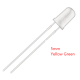 LED 5 mm com perna 18 mm, lente water clear, cores amarelo e verde - Thumb - 1