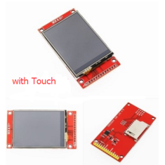 M&oacute;dulo de tela TFT 2,4 polegadas 240 x 320 com touch e interface SPI