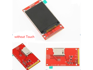 M&oacute;dulo display TFT touch SPI 2,4 polegadas 240x320 pixels para Arduino - Imagem 1