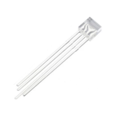 LED RGB retangular 28 mm 4 pinos Leg 255 CC